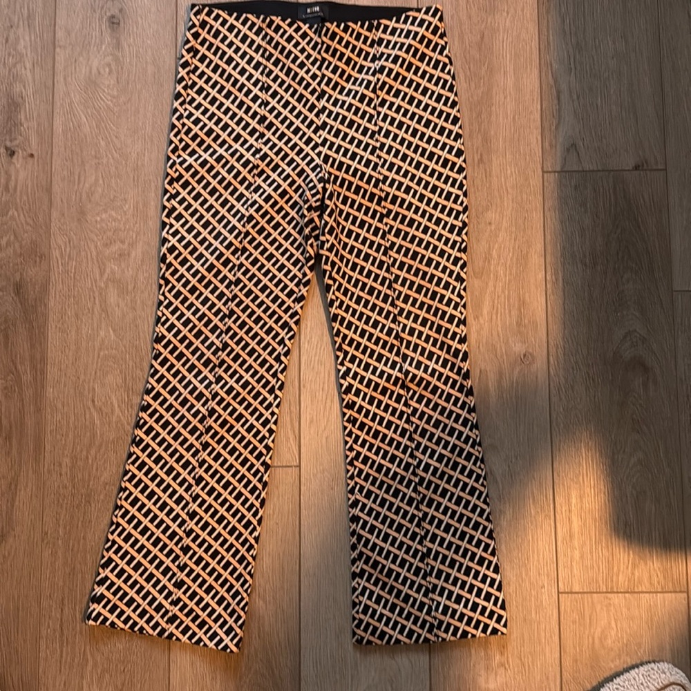 Anthropologie cropped knit pants